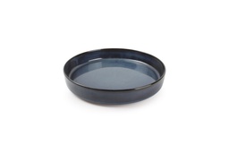 [VE740927] Assiette Ø24xH4cm Cirro Dark Blue