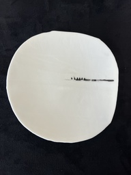 [VEMU-P36-W01-E02] Assiette Ø19cm Muna White Black