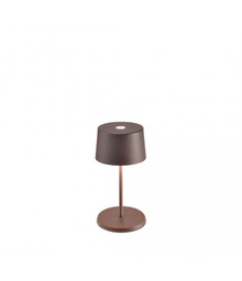 [VELD1860R3] Lampe de table Ø11xH22cm Olivia Copper