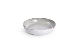 [VE604366] Assiette creuse Ø22xH5cm Grey Munduk