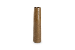 [VE820201] Vase Ø10xH40cm Rusty Bullet
