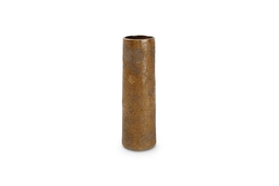 [VE820200] Vase Ø10xH30cm Rusty Bullet