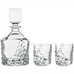 [VE101984] Gobelet 36cl &amp; Carafe Sculpture - Set/3