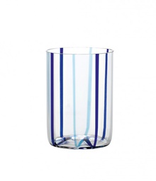 [VETR00107] Verre 35cl Blue Tirache - Set/6