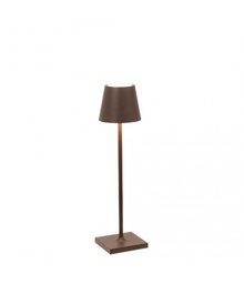 [VELD0490R3] Lampe de table Ø7xH27cm Copper Poldina