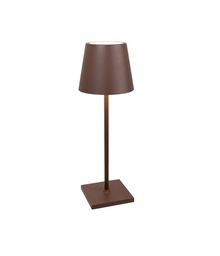 [VELD0395R3] Lampe de table Ø14xH50cm Copper Poldina