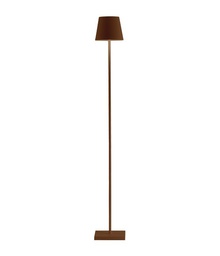 [VELD0390R3] Lampe de sol Ø17xH52-122cm Copper Poldina