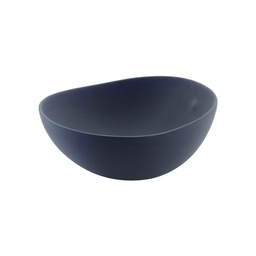 [VE12025] Deep plate Ø19xH8,5cm Shell Matt Black