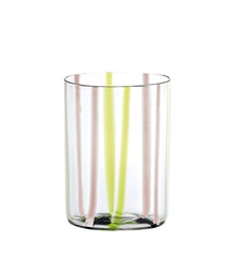 [VETR00113] Verre 35cl Yellow Tirache - Set/6