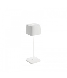 [VELD1870B3] Lampe de table Ø10xH29cm White Ofelia