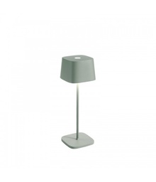 [VELD1870G3] Lampe de table Ø10xH29cm Sage Green Ofelia