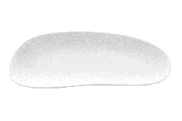 [VE11018] Assiette 33,5x12xH3,5cm Yayoi White Matte