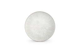 [VE605091] Assiette Ø25,5cm Halo White