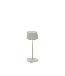 [VELD1880G3] Lampe de table Ø7xH20cm Micro Sage Green