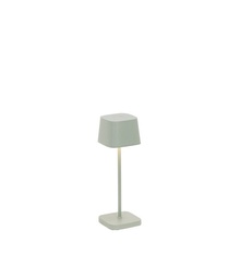[VELD1880G3] Lampe de table Ø7xH20cm Sage Green Ofelia Mini