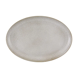 [VE37004726] Oval plate 39cm Imperfect White