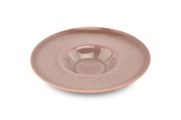 [VE783573] Assiette ailée Ø27,5/13xH4cm Perla Burgundy 